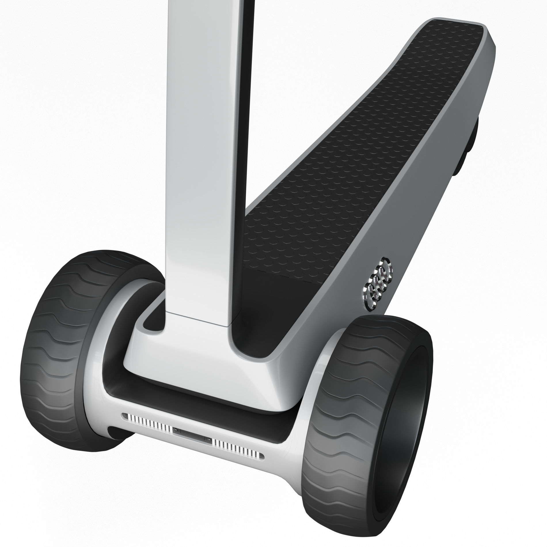 Audi scooter 3D model_3