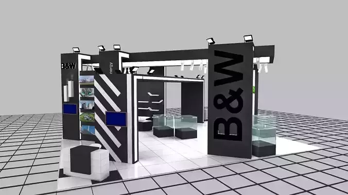 B-M Exhibition Stand Design