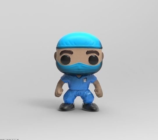 funko pop doctor 3D print model