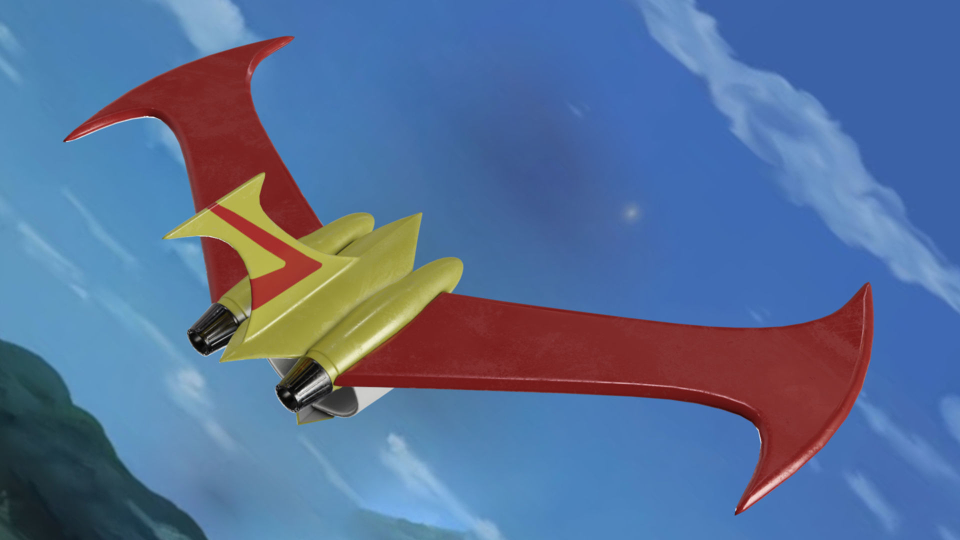 MAZINGER Z First Class with Jet Scrander 3D model_7