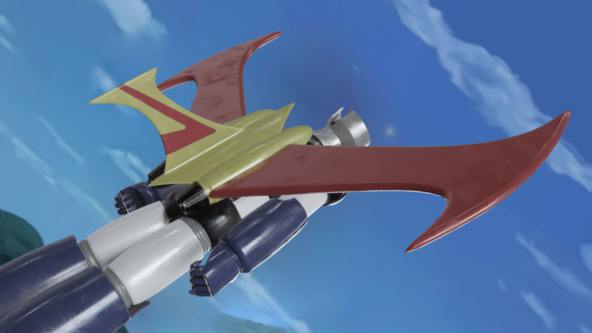 MAZINGER Z First Class with Jet Scrander 3D model_9