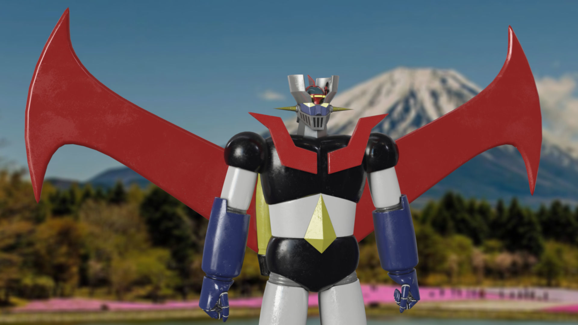 MAZINGER Z First Class with Jet Scrander 3D model_3