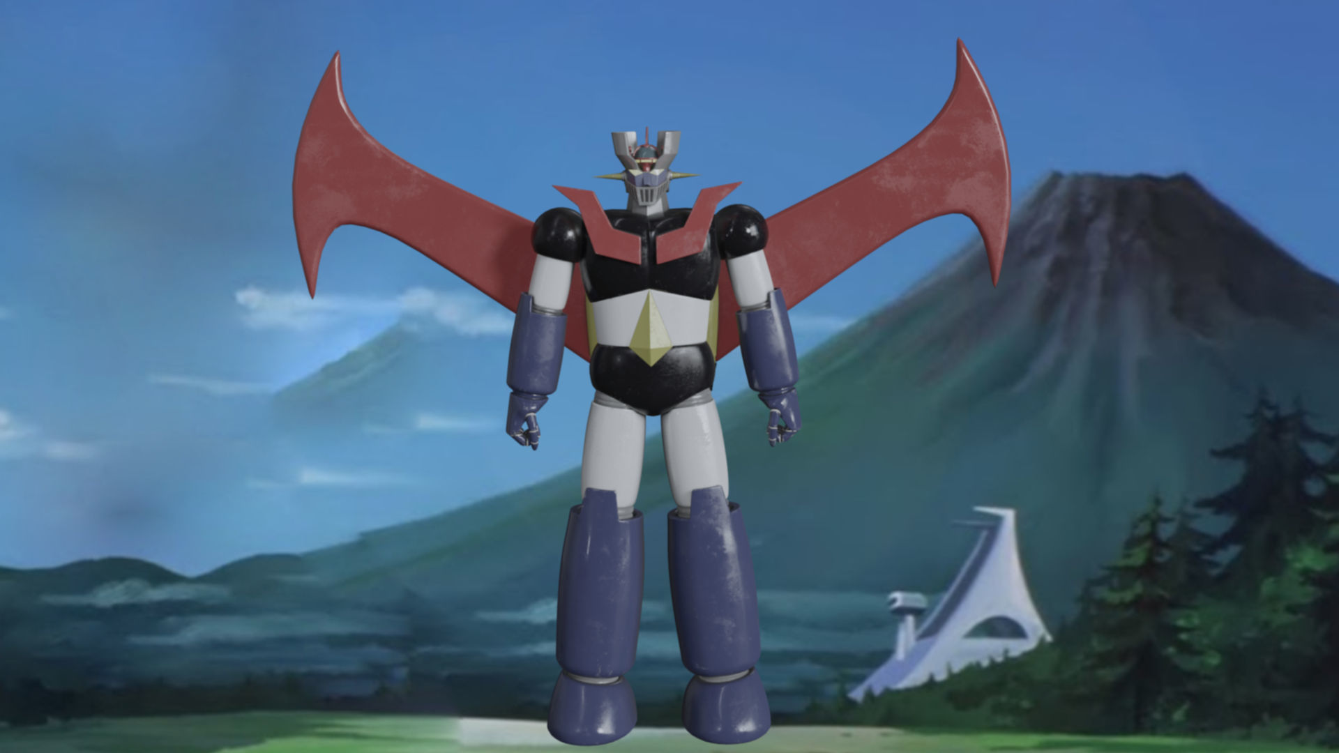 MAZINGER Z First Class with Jet Scrander 3D model_4