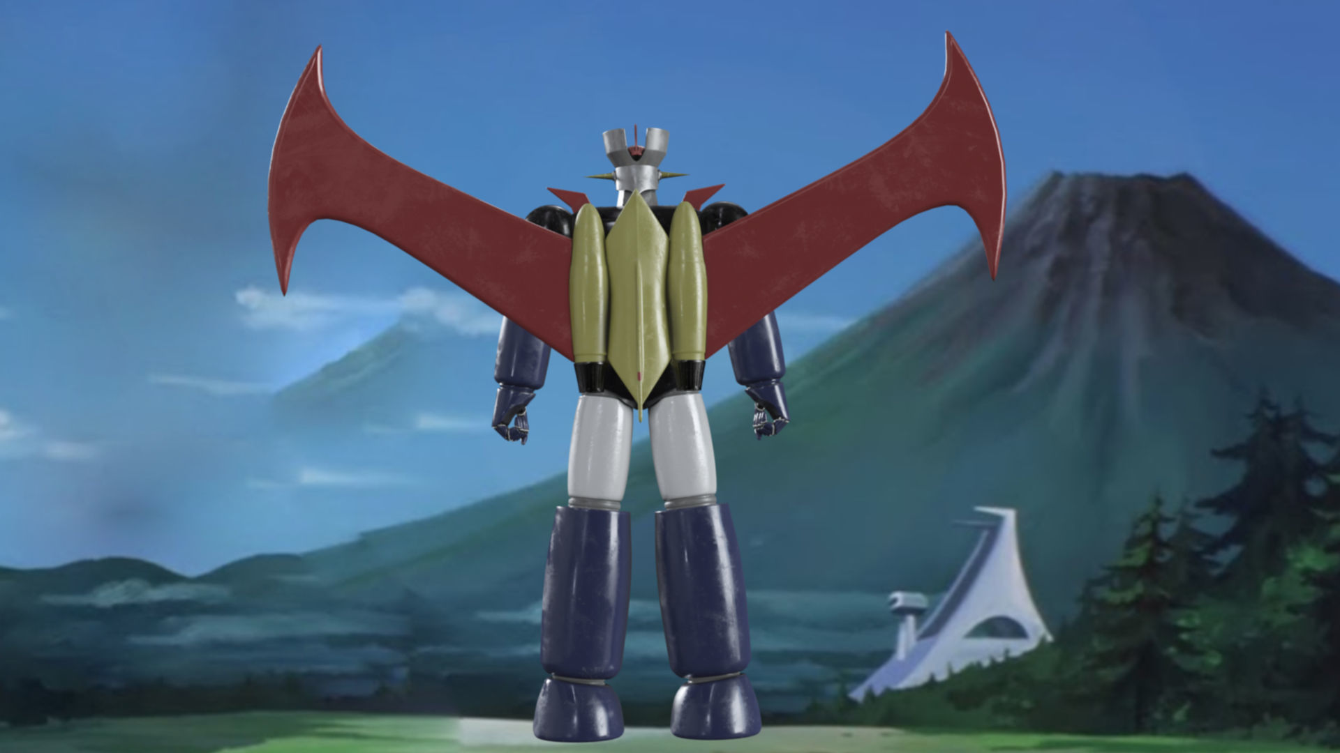 MAZINGER Z First Class with Jet Scrander 3D model_5