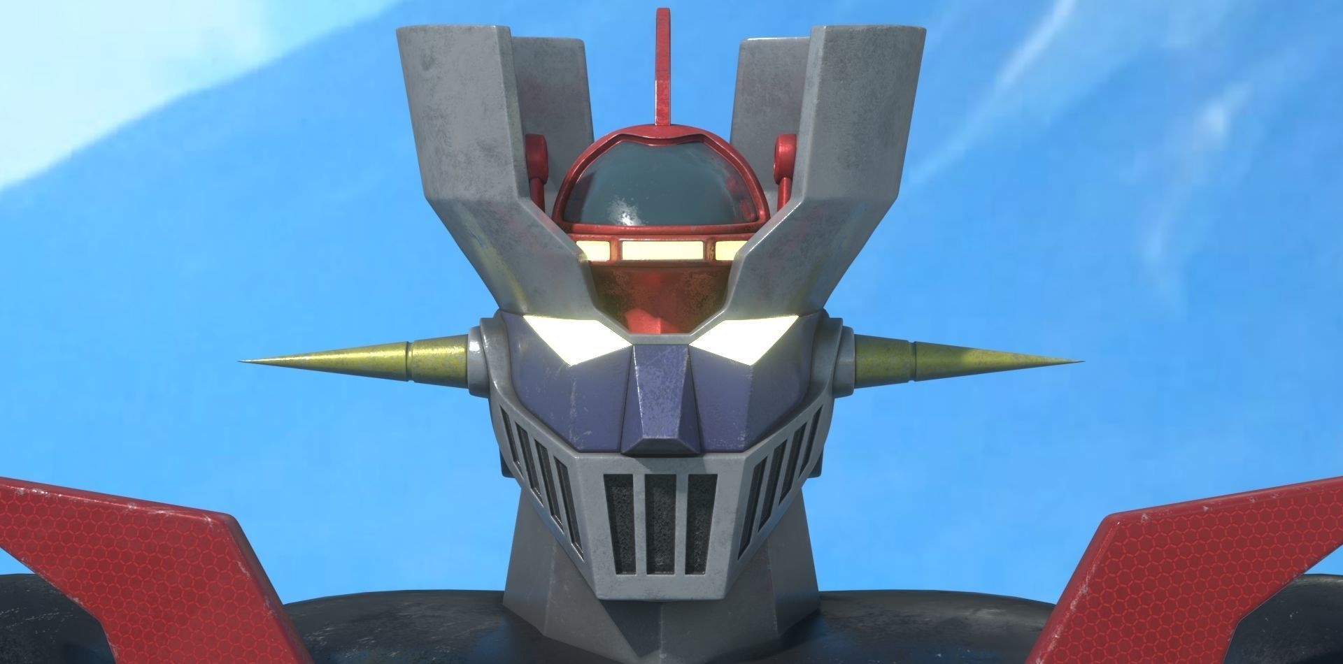 MAZINGER Z First Class with Jet Scrander 3D model_12