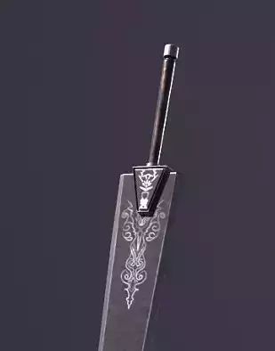 Low Poly Fantasy  Great Sword