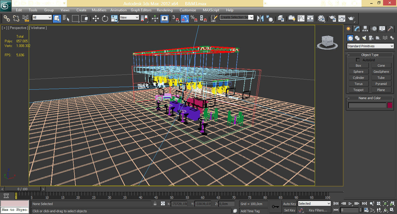 B-M Exhibition Stand Design 3-2 3D model_6