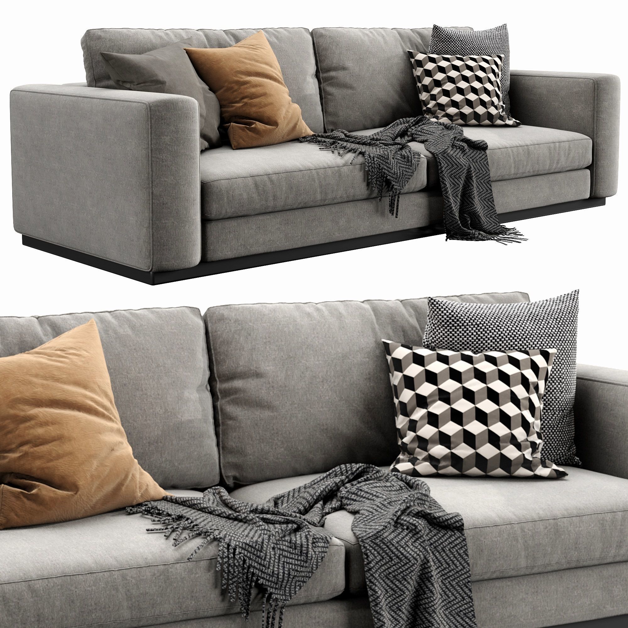 Reversi 14 3D model_3