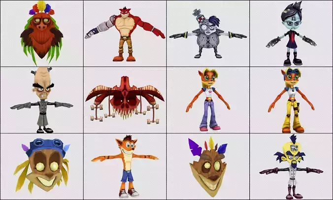 Cartoon - Characters