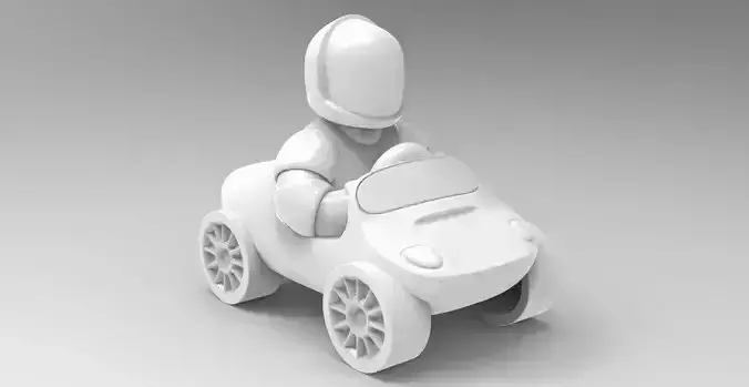 CAR - Starman 3D print model