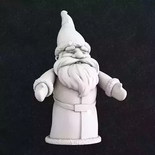 Santa Claus Christmas 3D print model