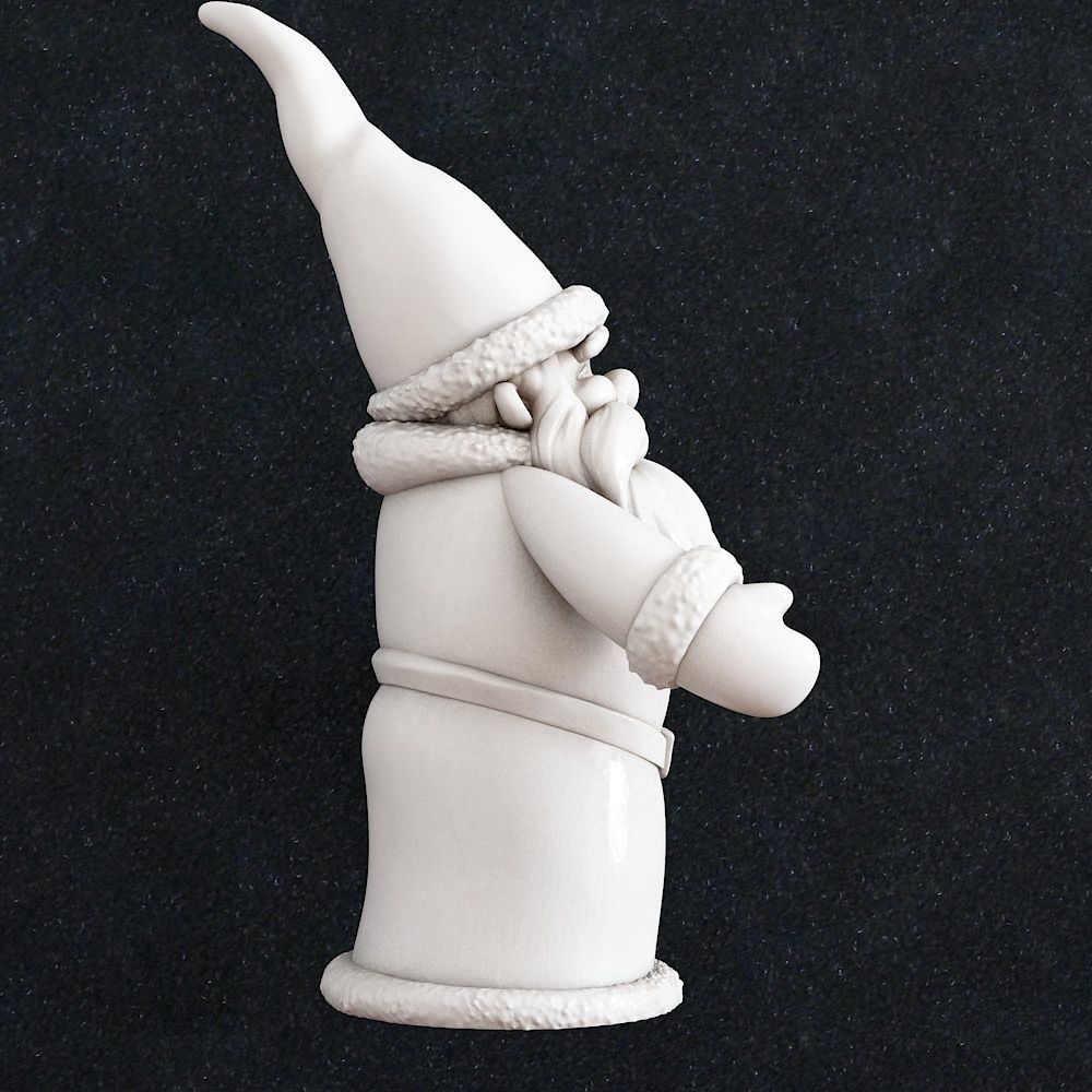 Santa Claus Christmas 3D print model_1
