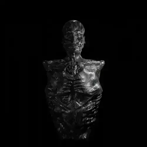 Sculpted model skeleton