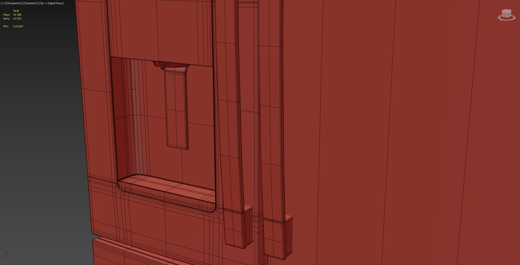 GE Energy Star 24 Refrigerator GFE24JSKSS 3D model_8