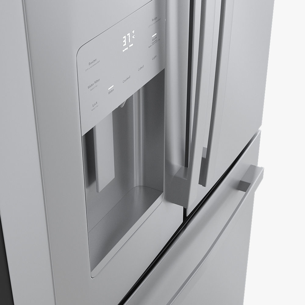 GE Energy Star 24 Refrigerator GFE24JSKSS 3D model_3