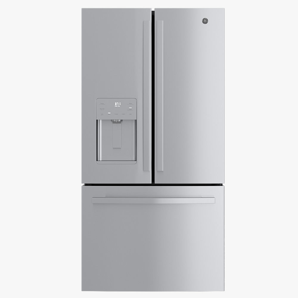 GE Energy Star 24 Refrigerator GFE24JSKSS 3D model_1