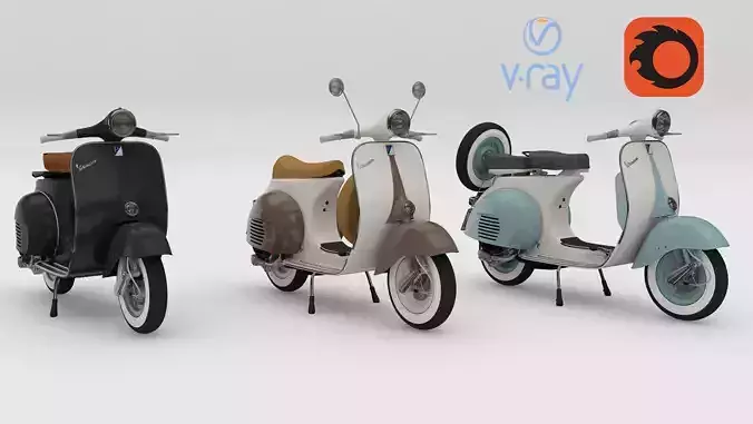 Piaggio Vespa 3D model