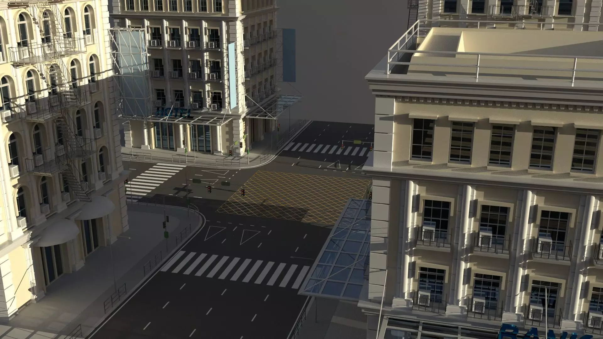 City Junction 101 3D model