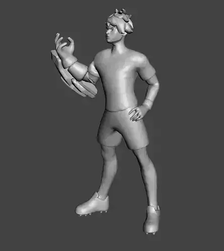 Striker Ezreal 3D Model