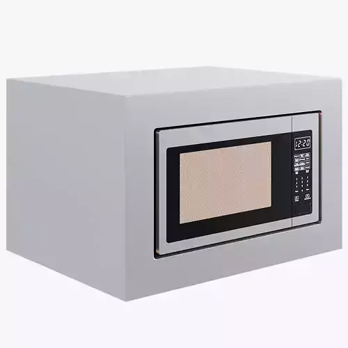 Microwave Whirlpool WMC30516HZ 3D model