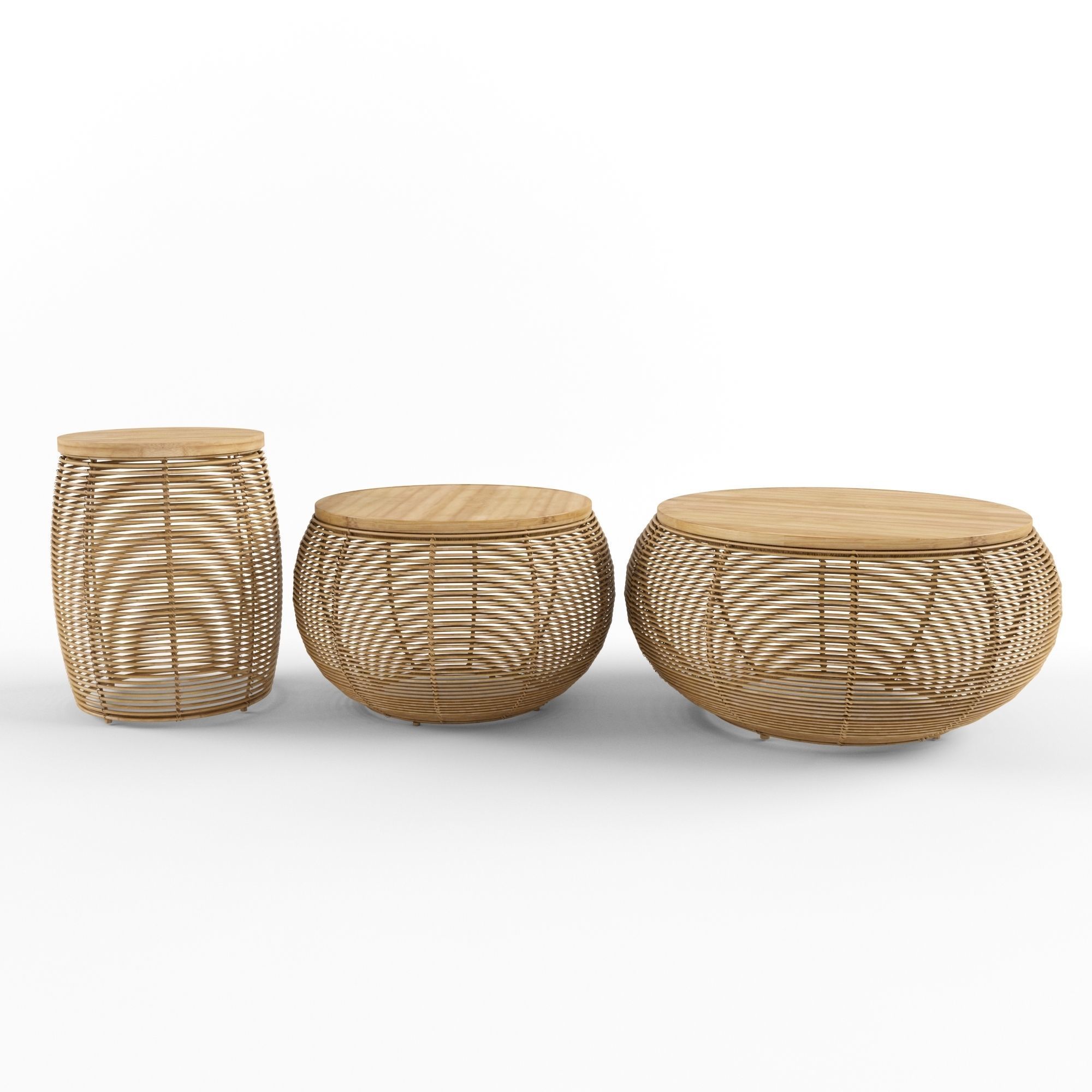 Vivi Basket Coffee Table Vincent Sheppard 3D model_5