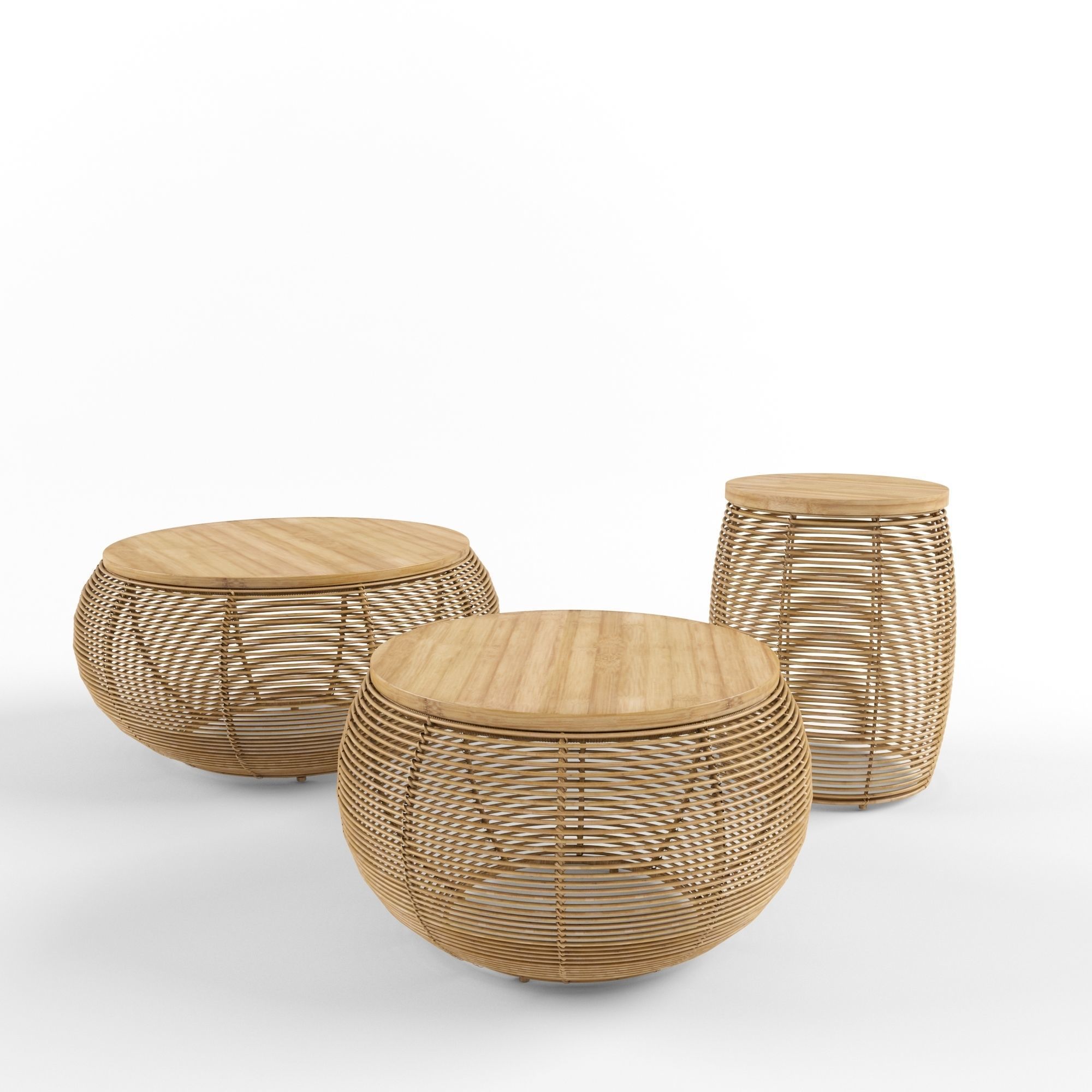 Vivi Basket Coffee Table Vincent Sheppard 3D model_4