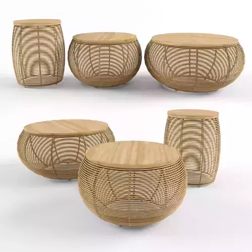 Vivi Basket Coffee Table Vincent Sheppard