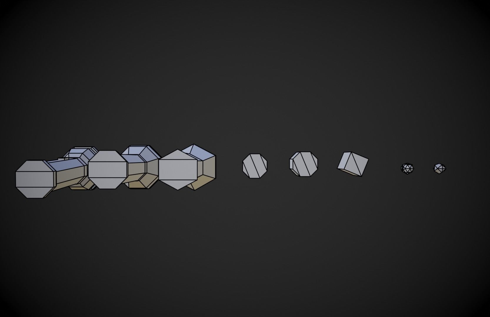 Old Flashlight - Stylized Low-poly 3D model_14