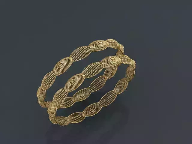 jewelery two gold plated bangles