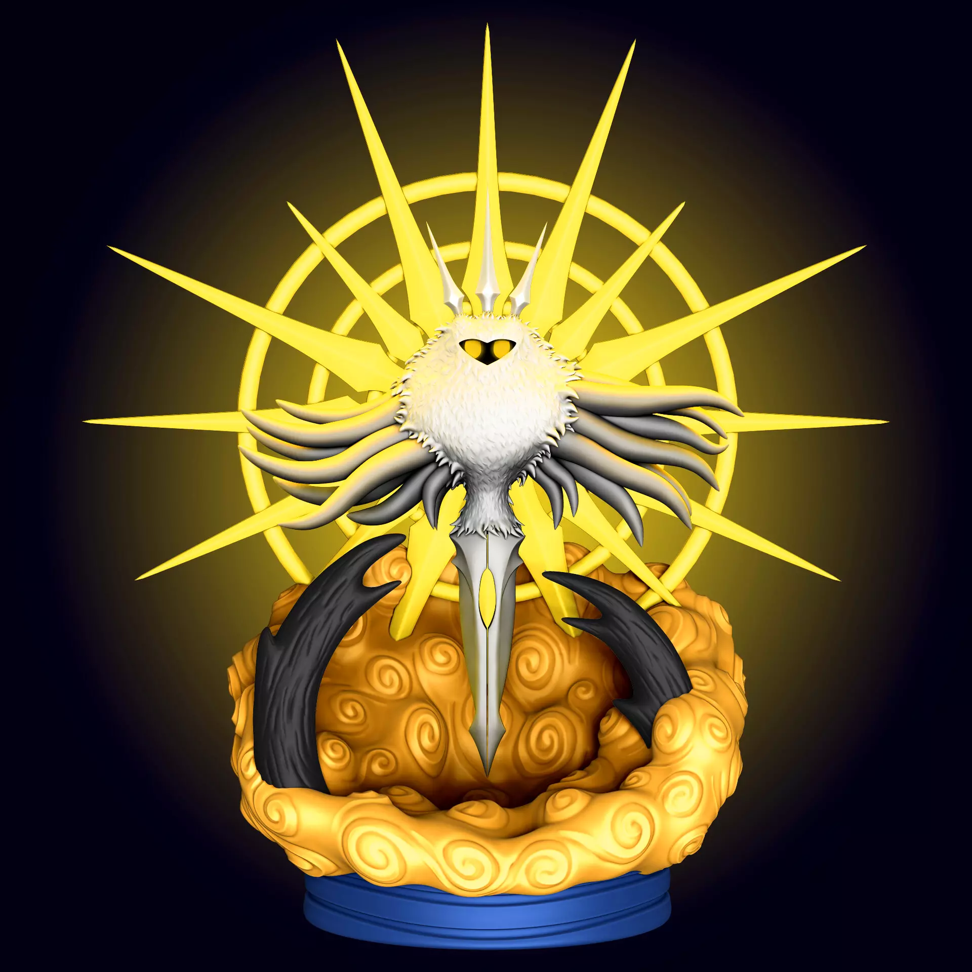 Radiance - Hollow Knight 3D print model