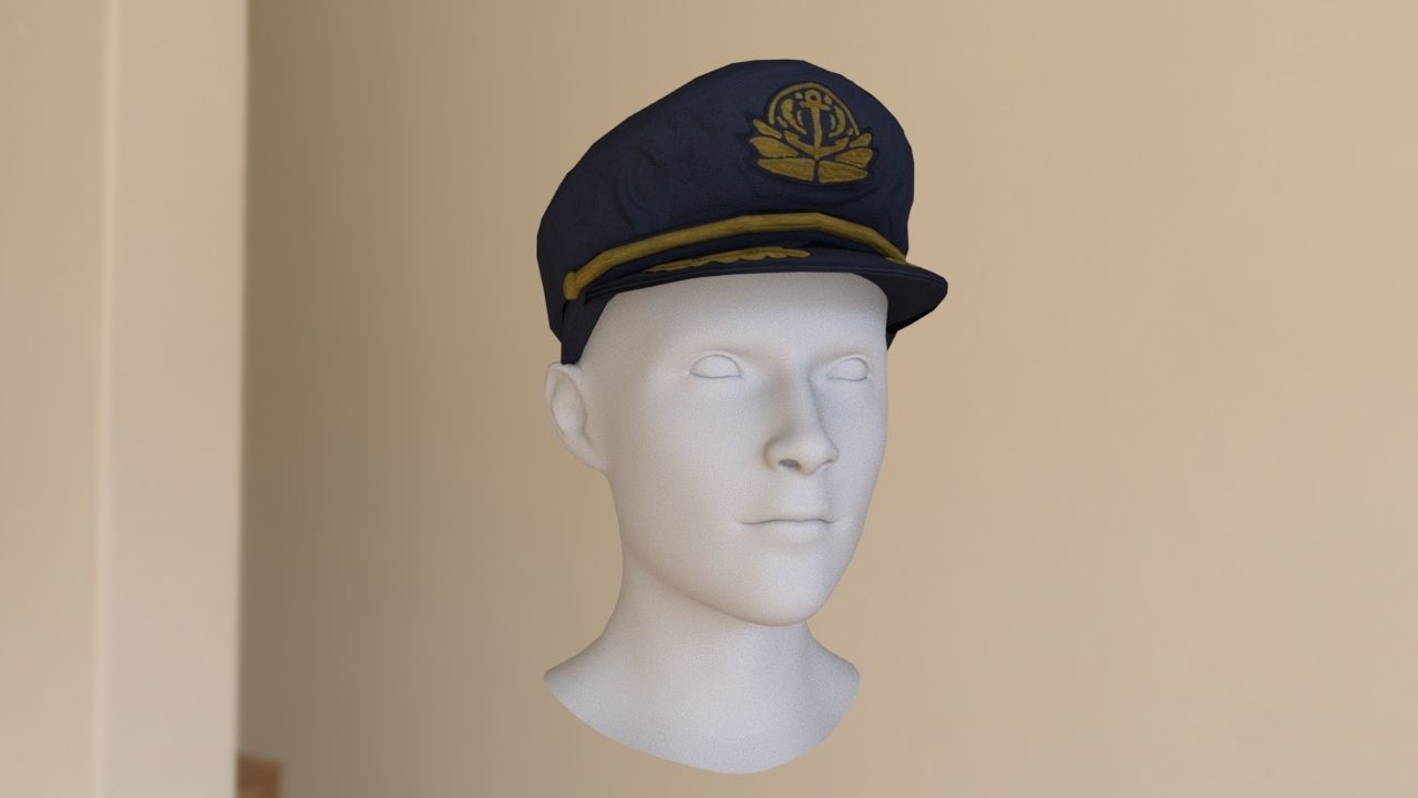 Helmet  lowpoly pack Low-poly 3D model_2