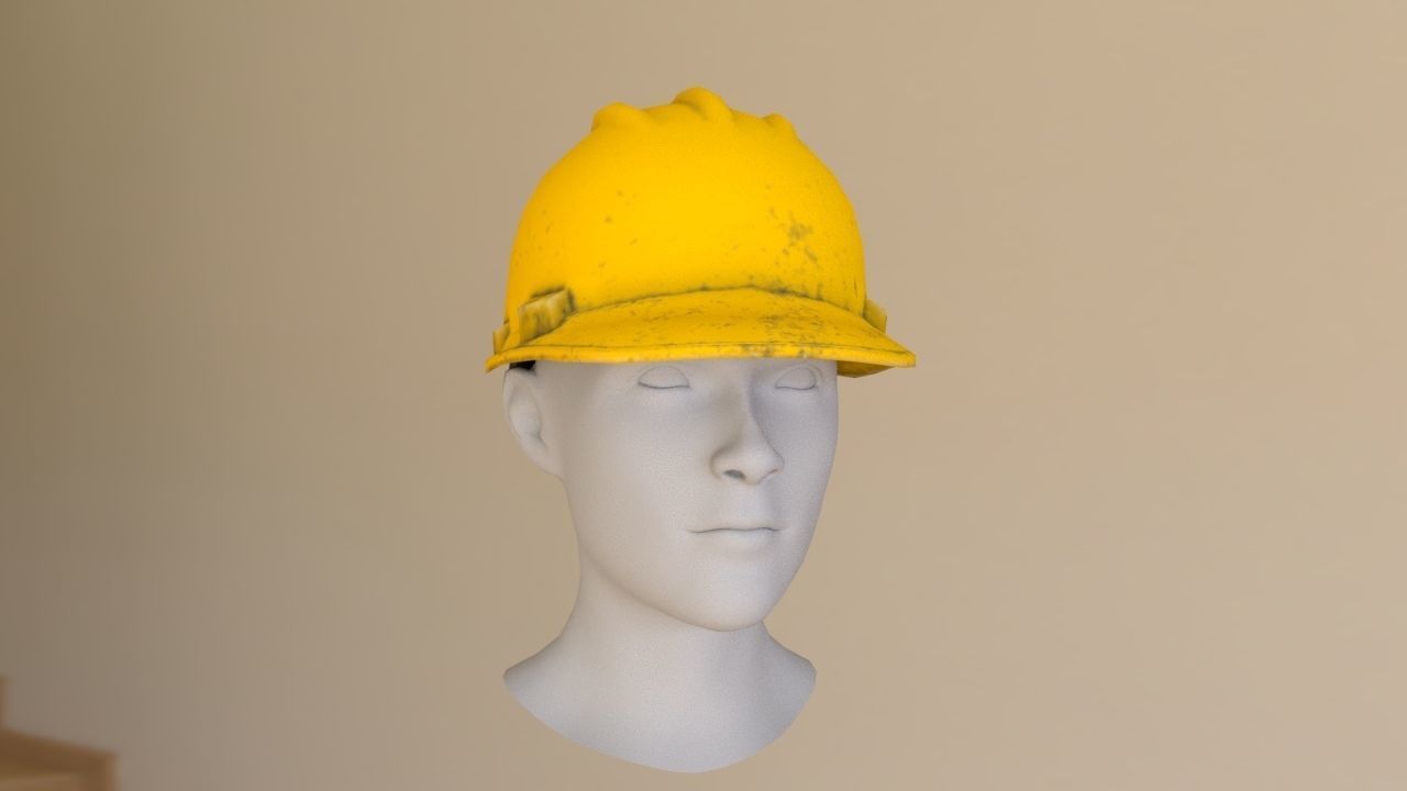 Helmet  lowpoly pack Low-poly 3D model_13