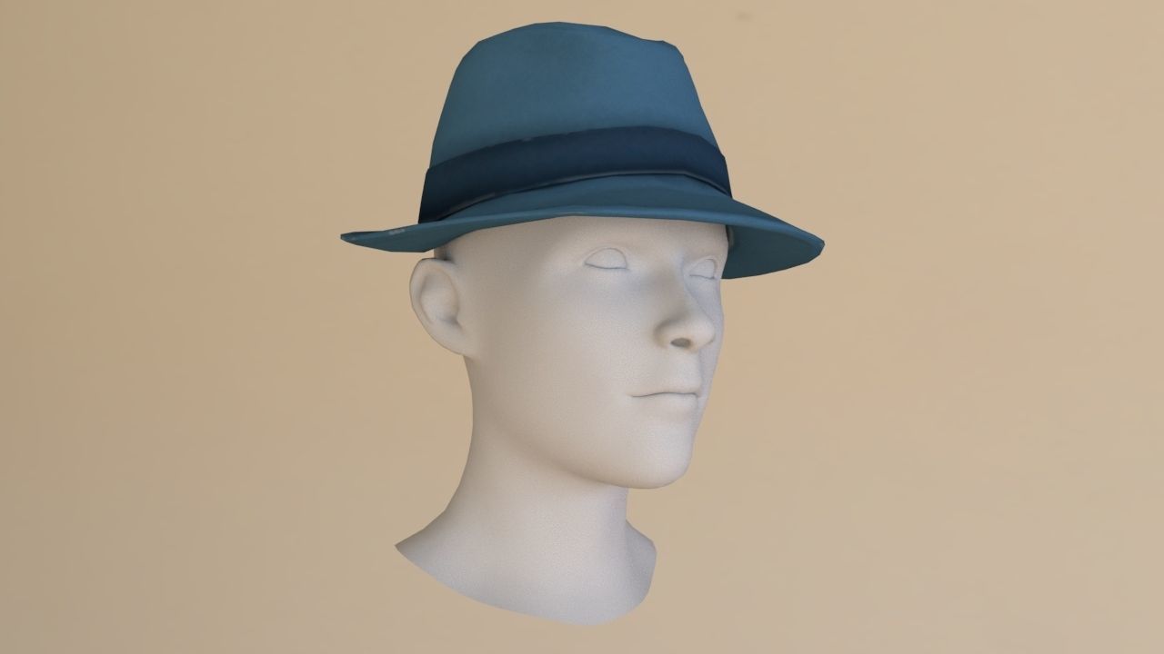 Helmet  lowpoly pack Low-poly 3D model_9