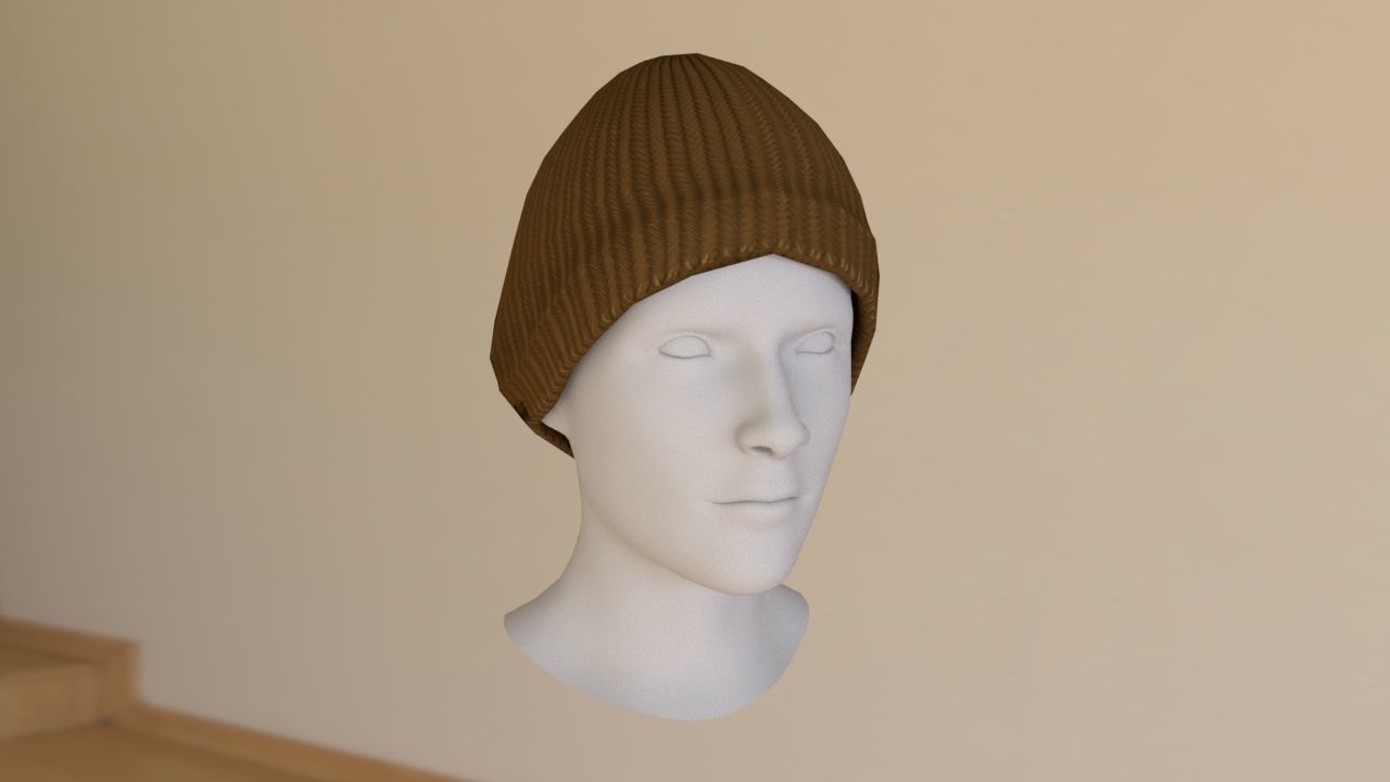 Helmet  lowpoly pack Low-poly 3D model_17