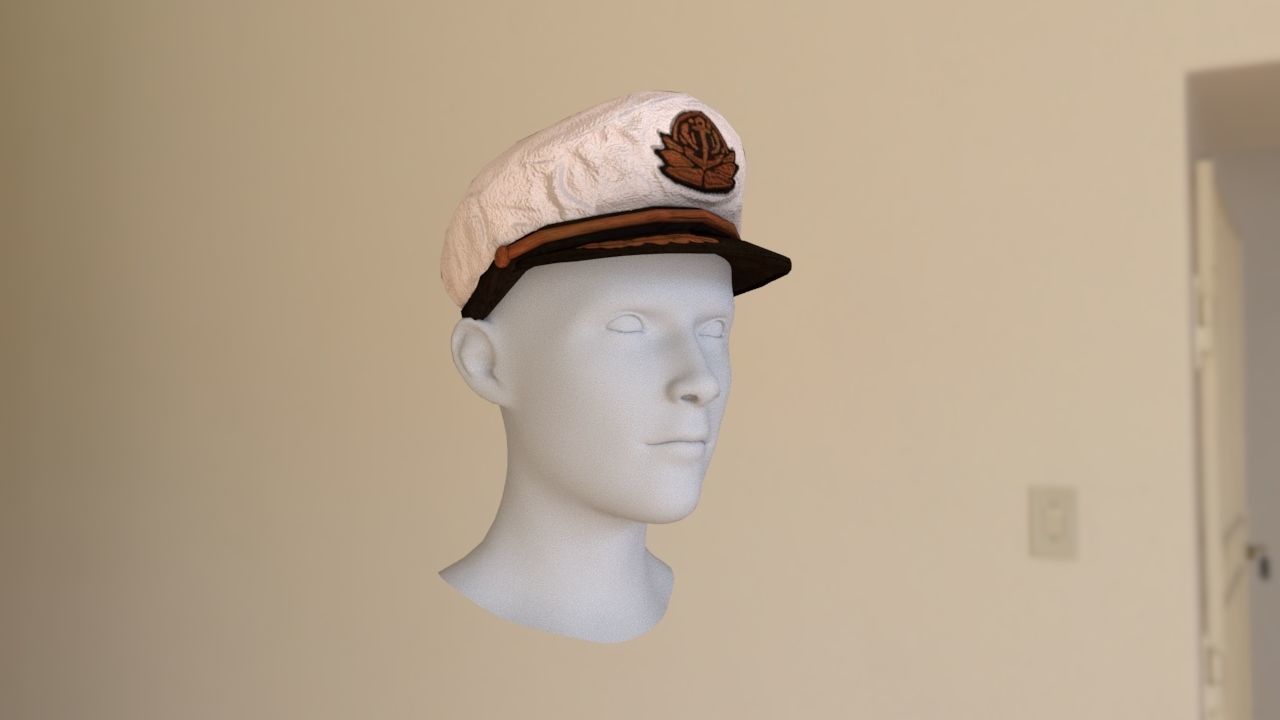 Helmet  lowpoly pack Low-poly 3D model_15