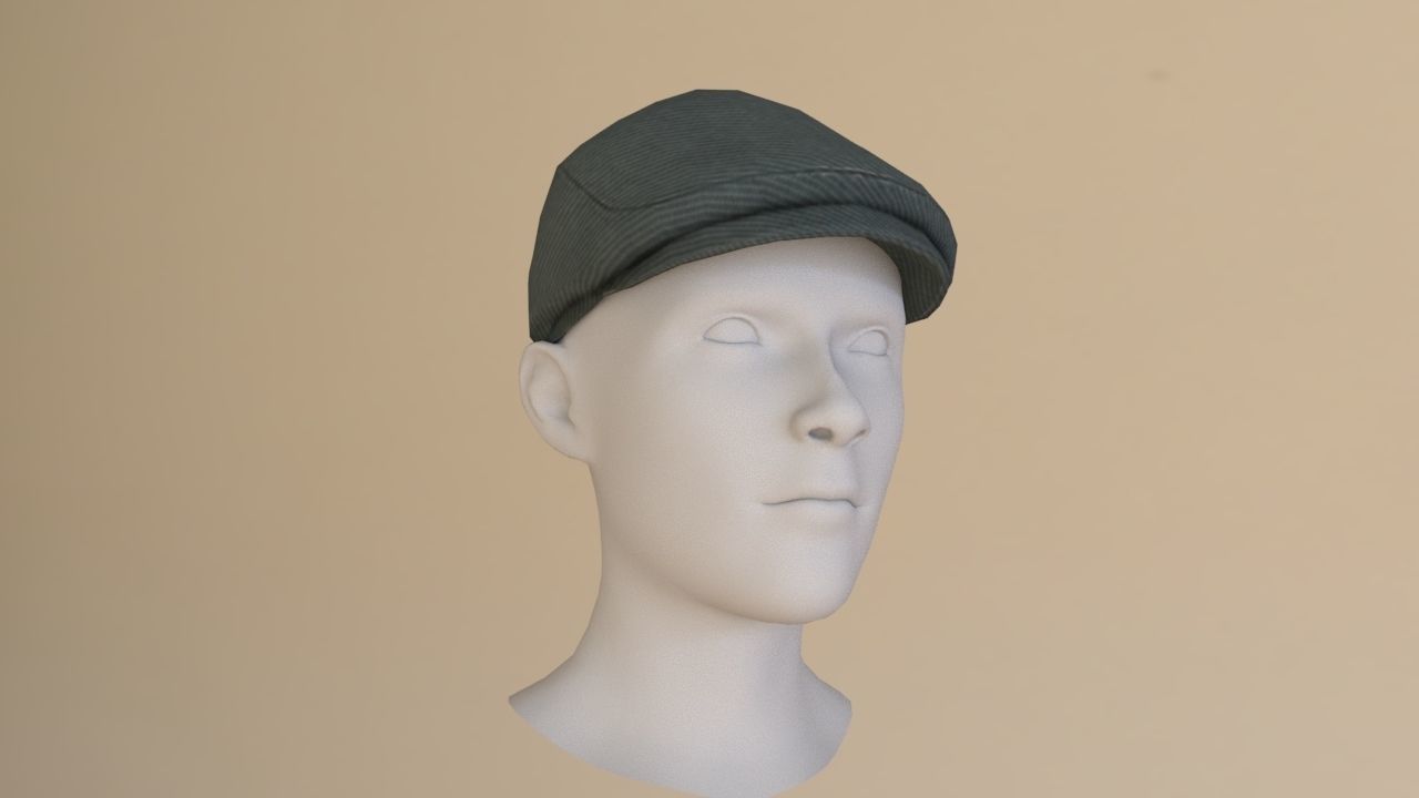 Helmet  lowpoly pack Low-poly 3D model_12