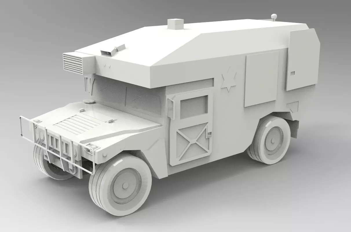 Cars - Ambulance Army 3D print model_0