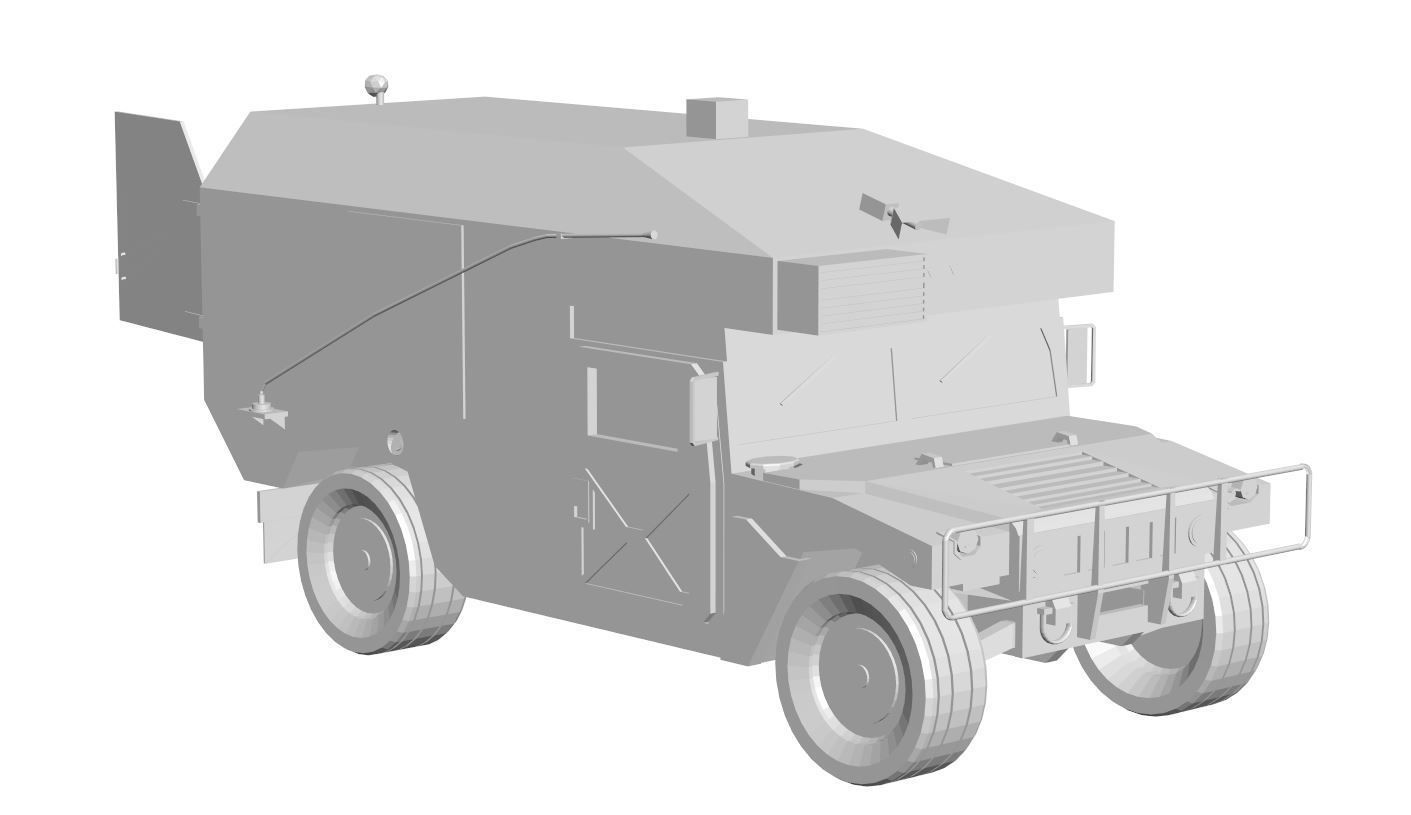 Cars - Ambulance Army 3D print model_2