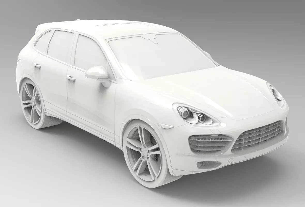Cars - Porsche Cayenne 3D print model