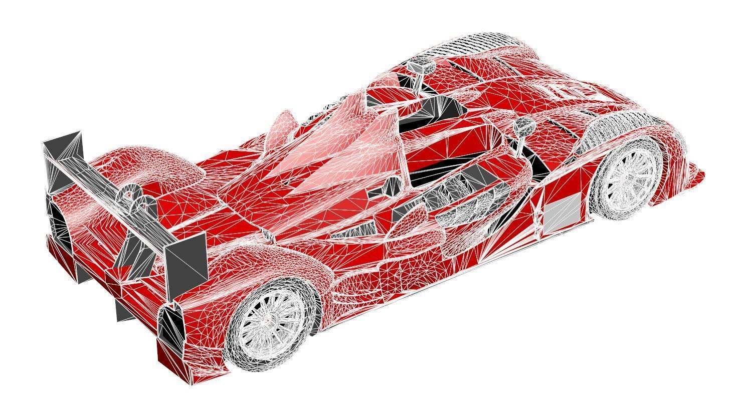 Car - Audi 3D print model_3