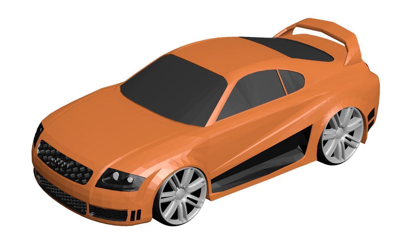 Car - AudiTT 3D print model_1