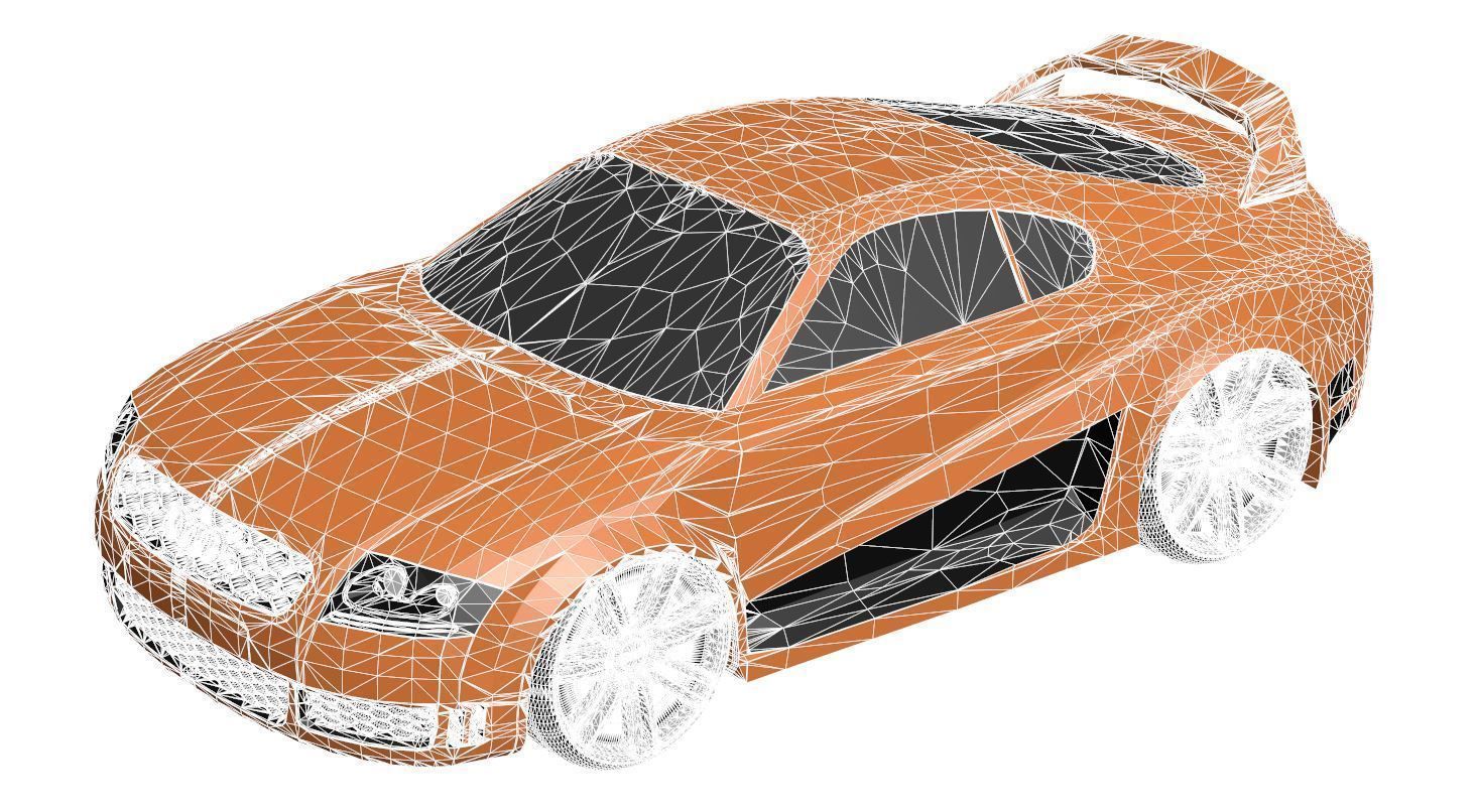 Car - AudiTT 3D print model_4