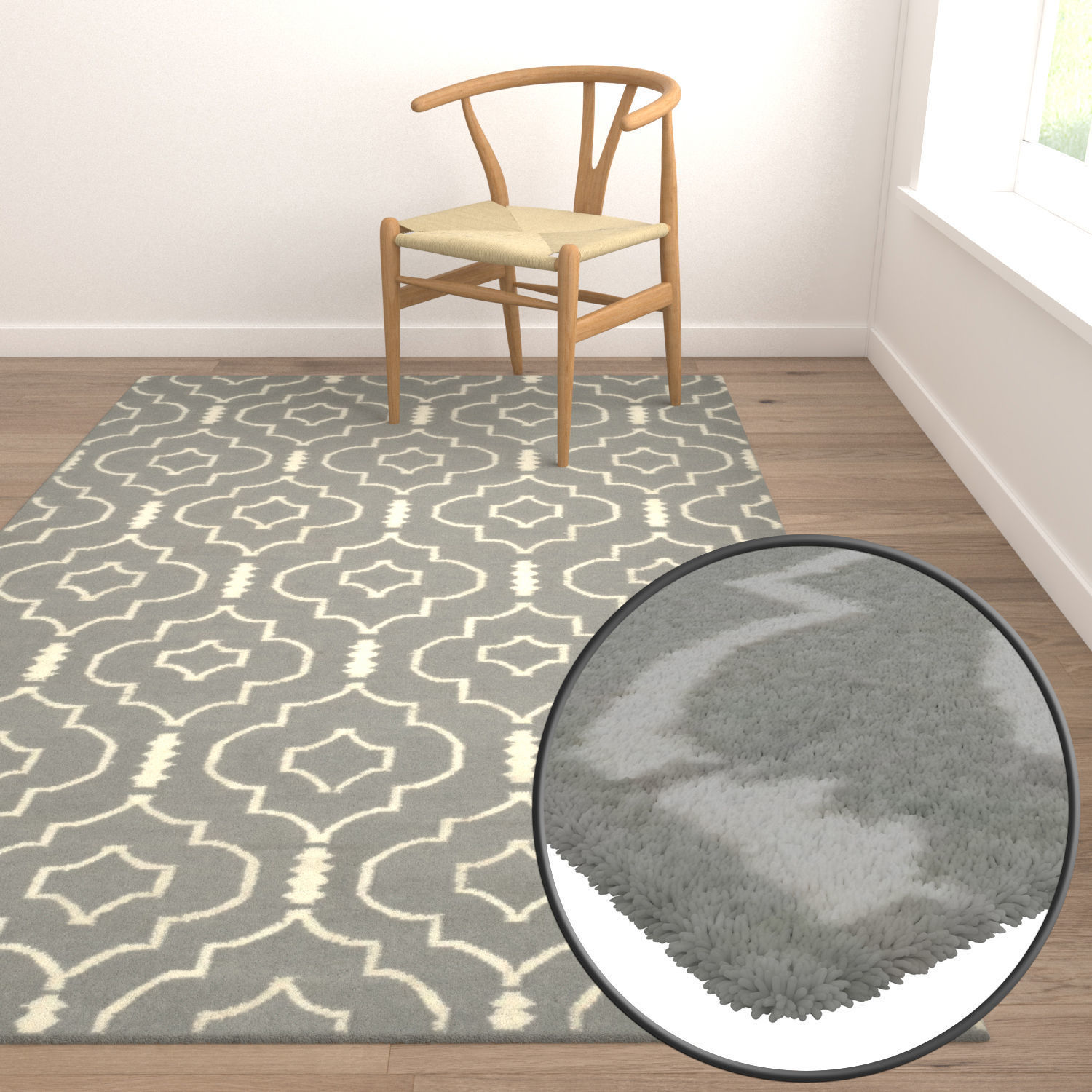 Rug Set 2051 3D model_5