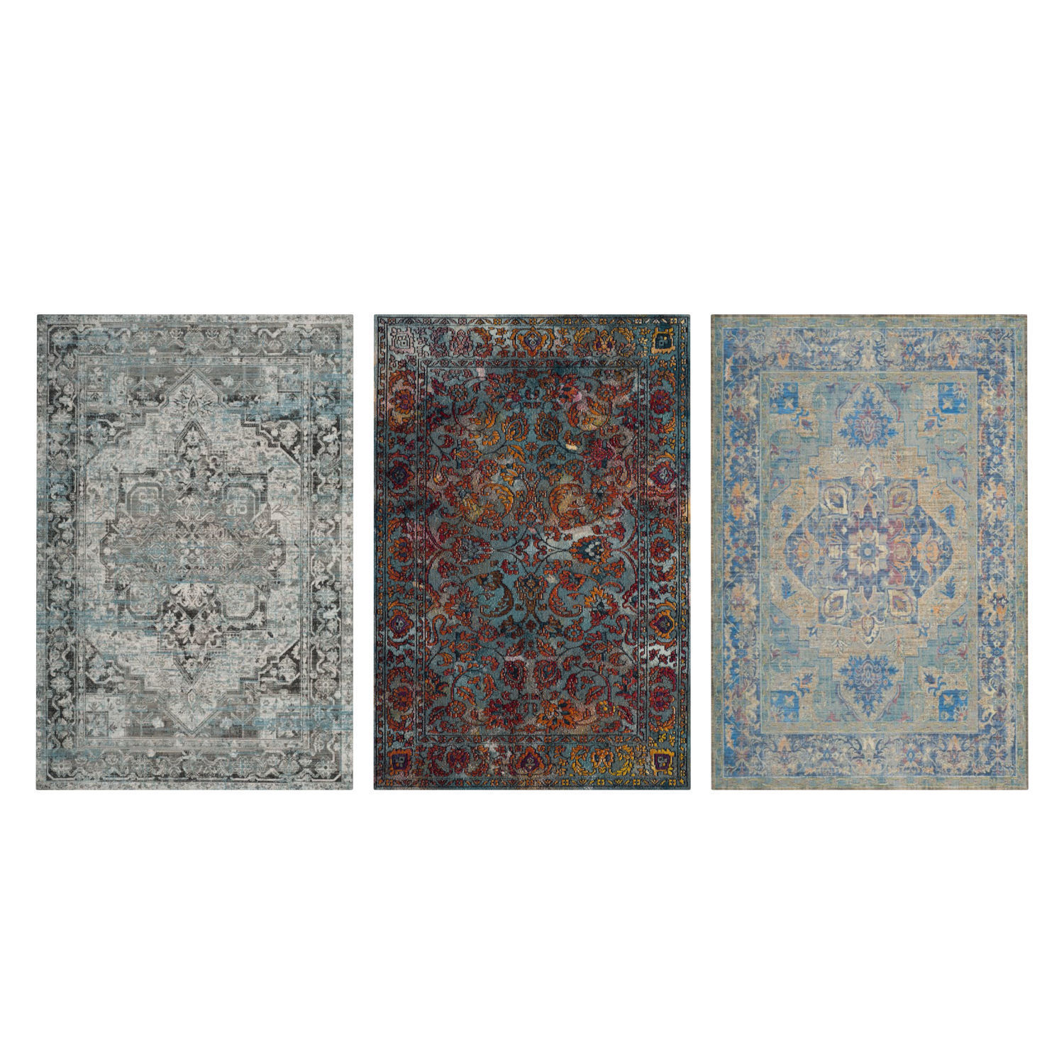 Rug Set 2053 3D model_6