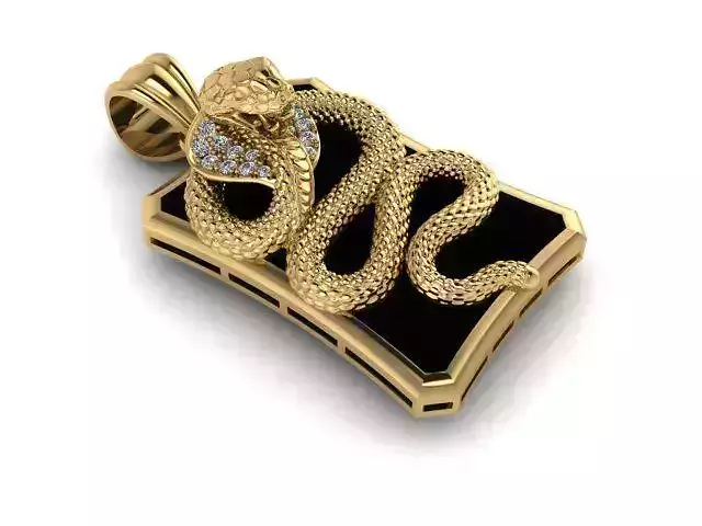 snake pendant