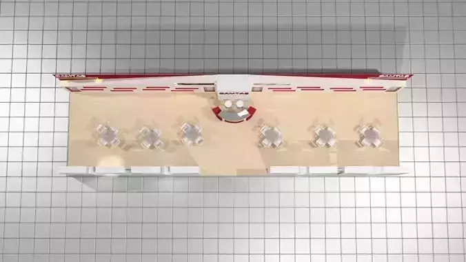 Camtas Exhibition Design 3D model