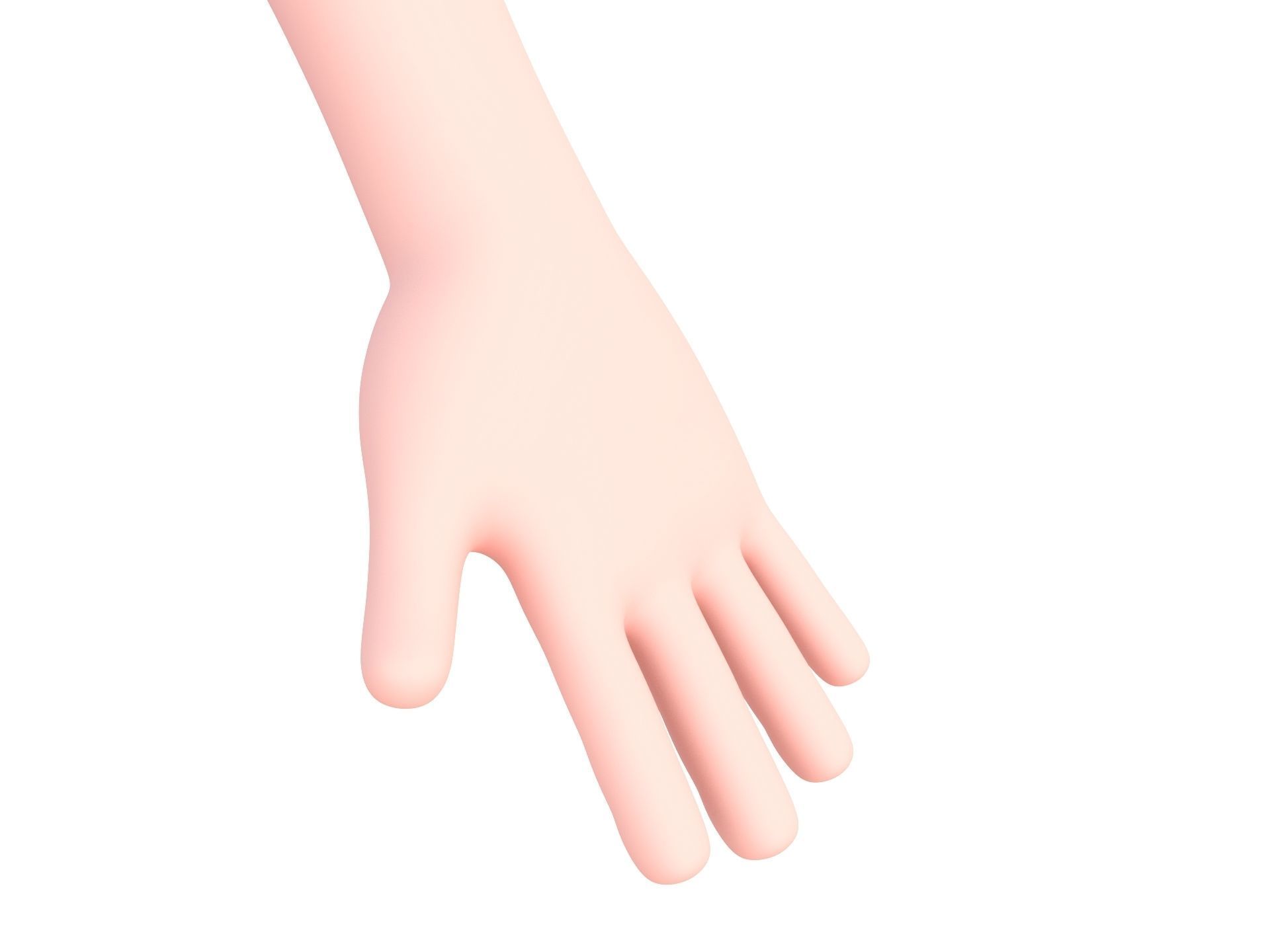 Character047 Rigged Cartoon Man 3D model_13