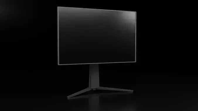 MSI Monitor  Low-Poly  Game Ready  4K PBR Textures