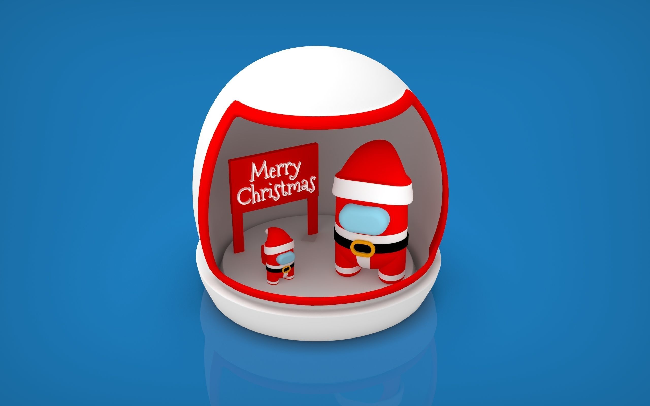 among us  3D print model_2