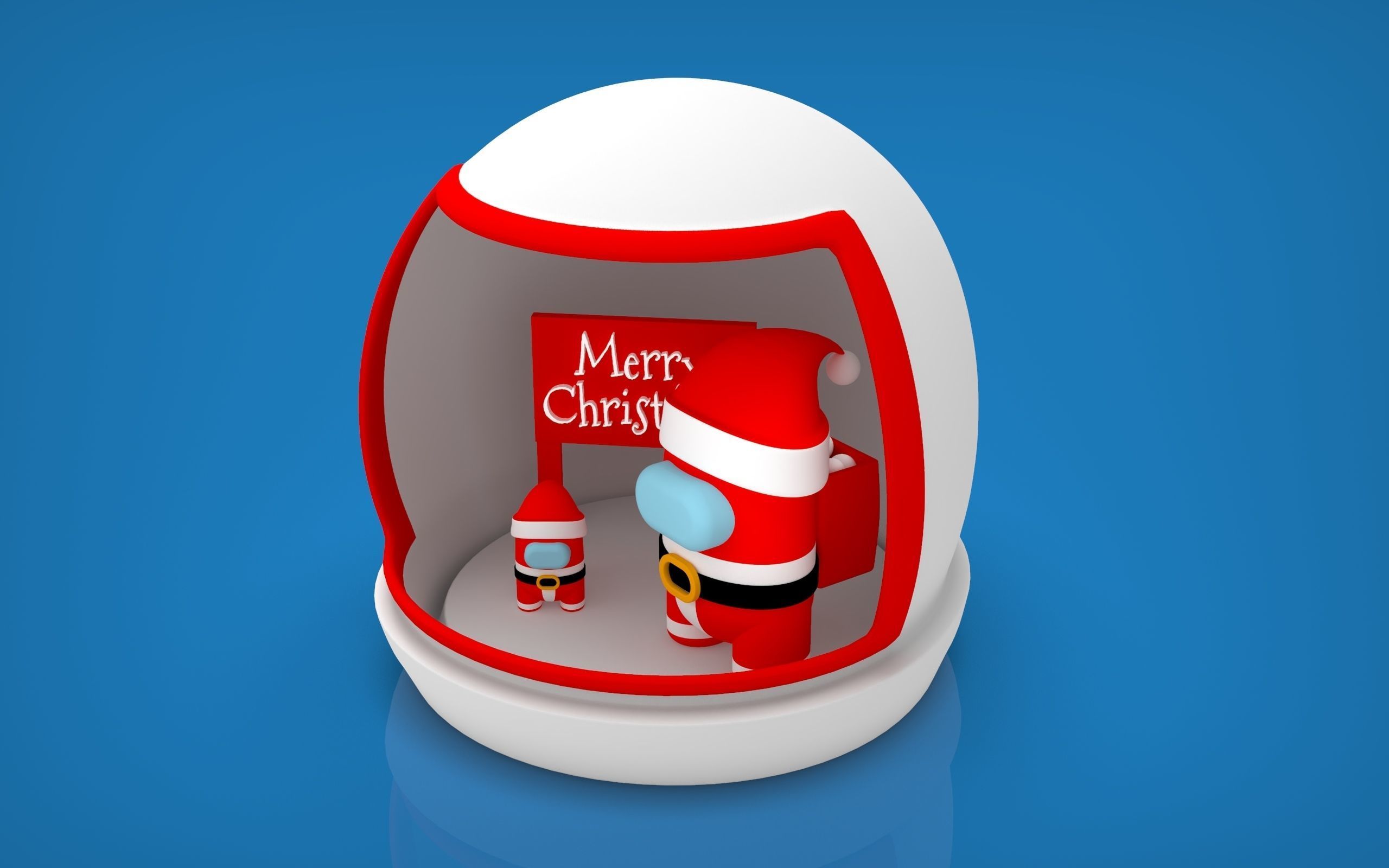 among us  3D print model_3